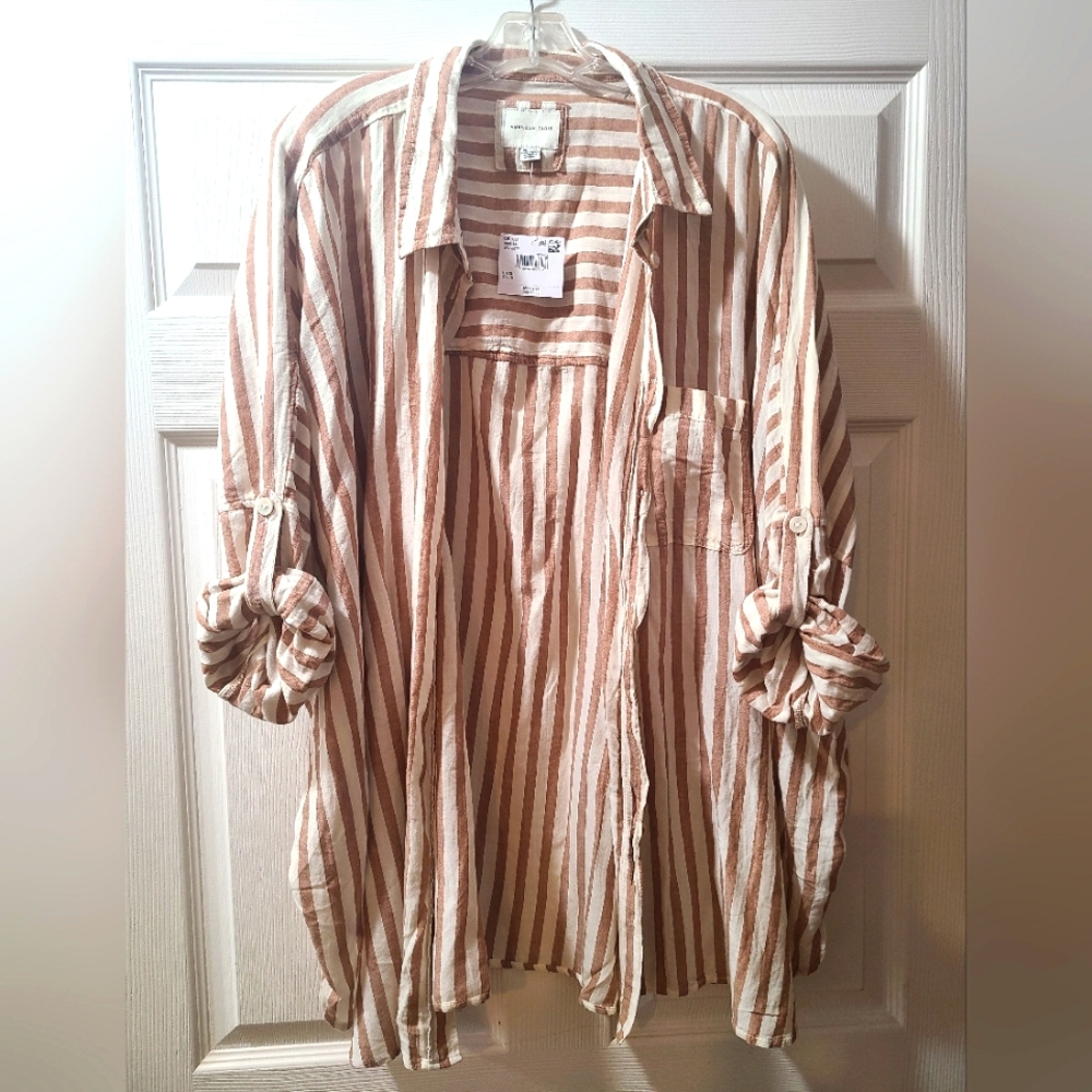 Boyfriend Tunic 3/4 sleeves American Eagle NWT